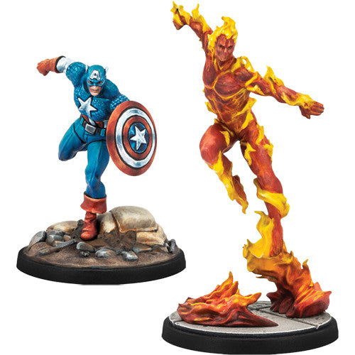 Captain America & the Original Human Torch