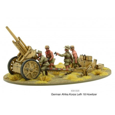 Afrika Korps LefH18 10.5cm Medium Artillery