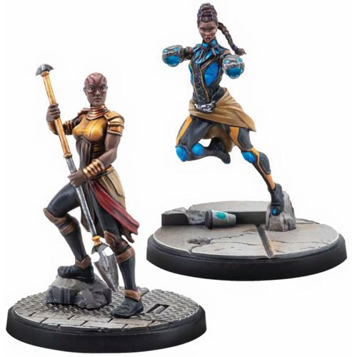Shuri and Okoye