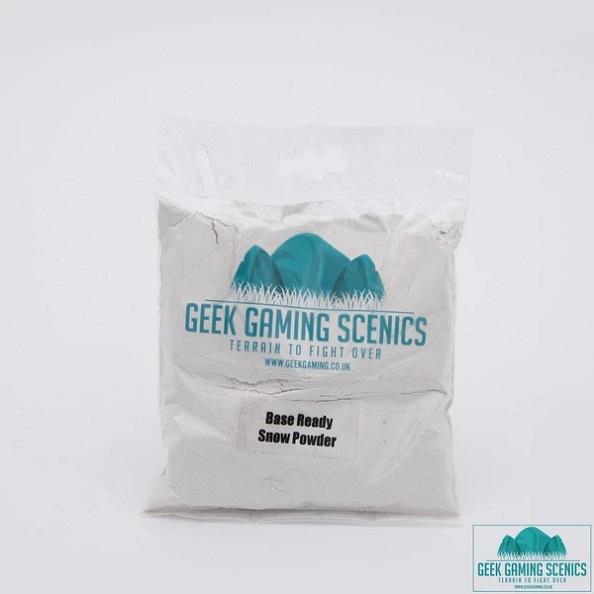 Geek Gaming Scenics Base Ready Snow Powder