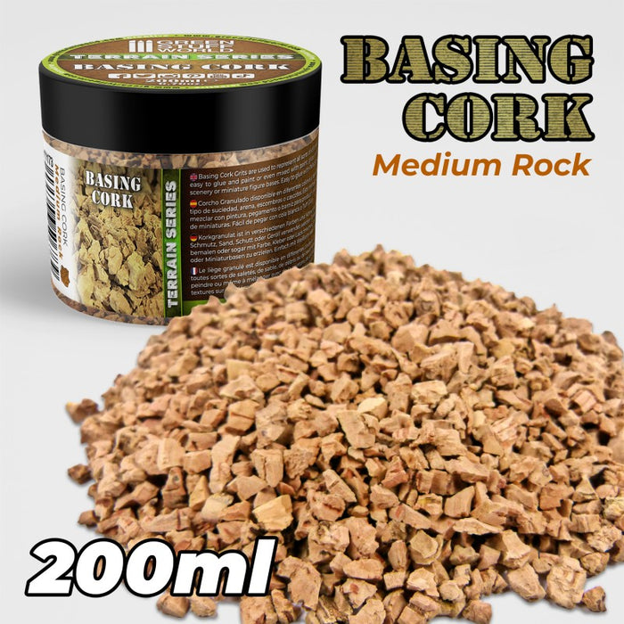 200ml Basing Cork - Medium Rock