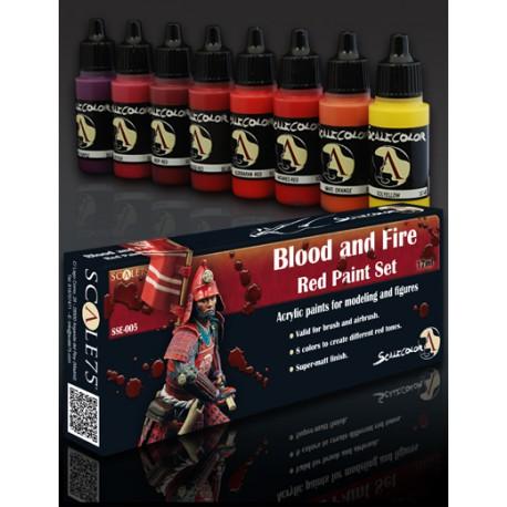 Scale75 - Blood & Fire Paint Set SSE-005