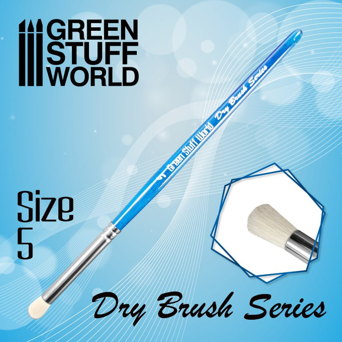 BLUE SERIES Round Dry Brush - Size 5