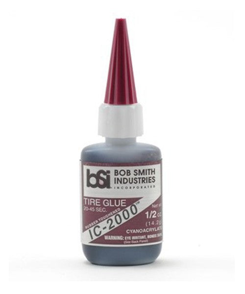 BSI IC-2000 Black Rubber Toughened CA (0.5OZ)