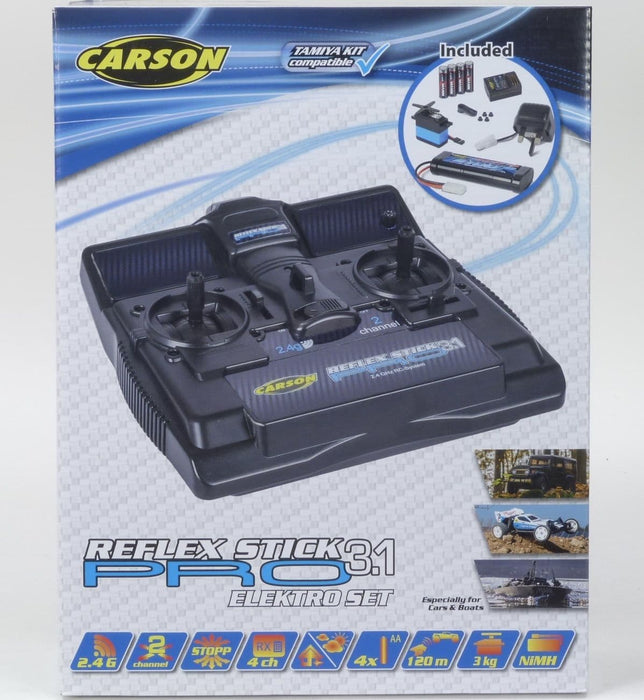 Carson Reflex Stick Pro 3.1 Elektro Set - Tamiya Kit Compatible