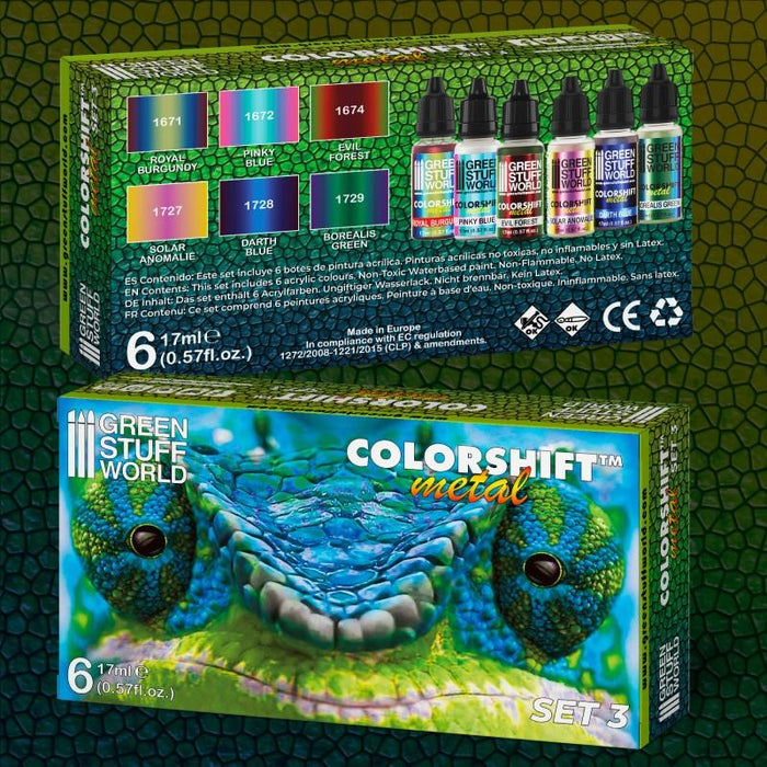 Chameleon Colorshift Paint Set: Set 3