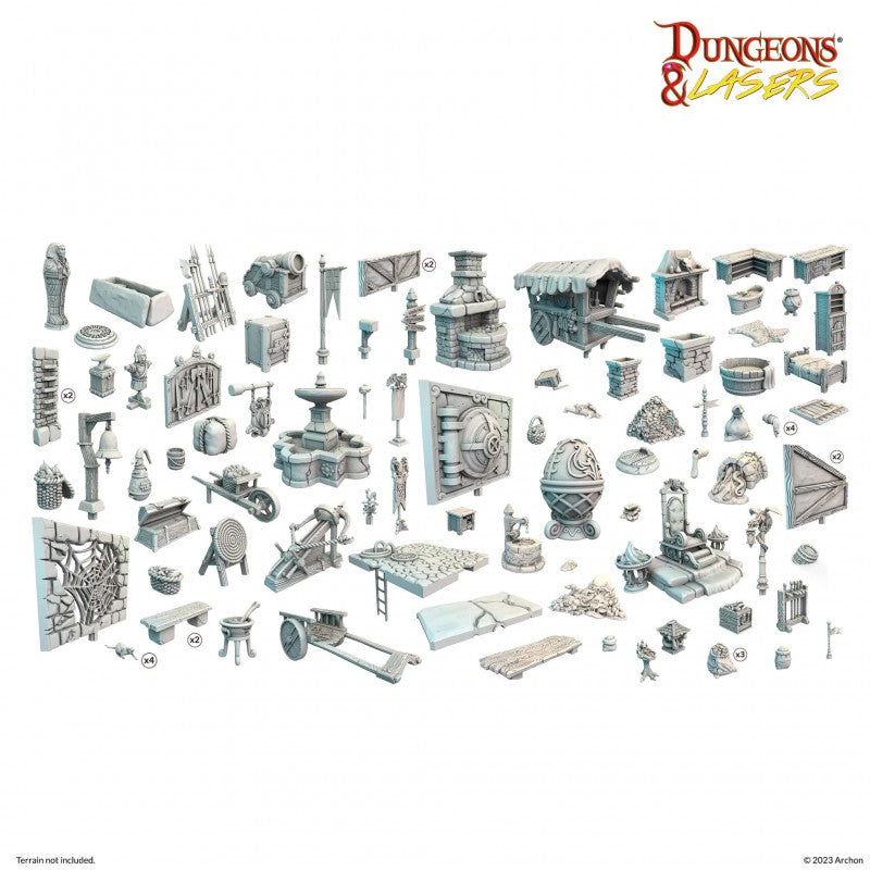 Dungeons & Lasers - City Bits Bundle