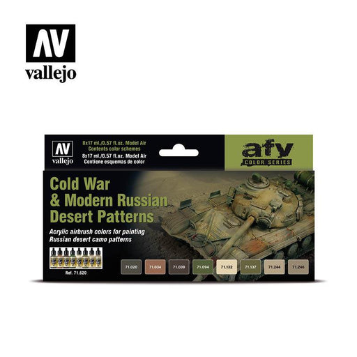 Vallejo: AFV Painting System - Cold War & Modern Russian Desert Patterns
