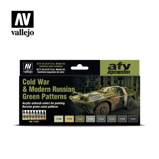 Vallejo: AFV Painting System - Cold War & Modern Russian Green Patterns