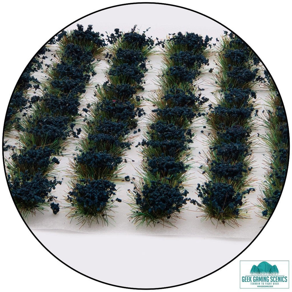 Geek Gaming Scenics Cornflower Blue 6mm Self Adhesive Static Grass Tufts x 100