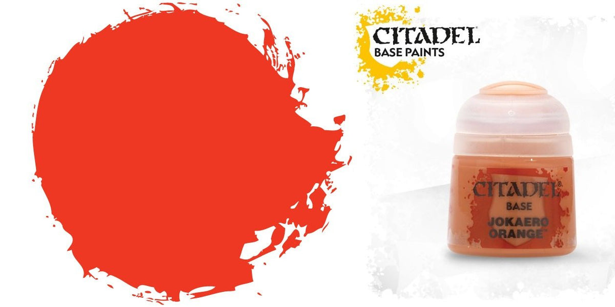 Citadel 21-02 Games Workshop Paints Jokaero Orange Water-Based