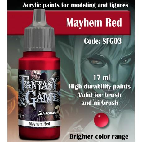 Scale75 - Mayhem Red SFG03