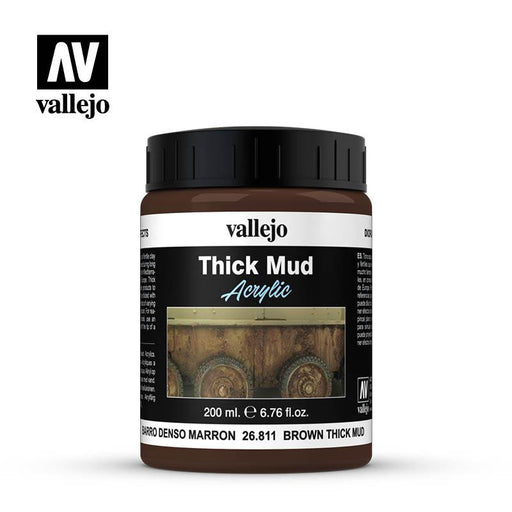 Vallejo: Diorama Effects - Brown Thick Mud