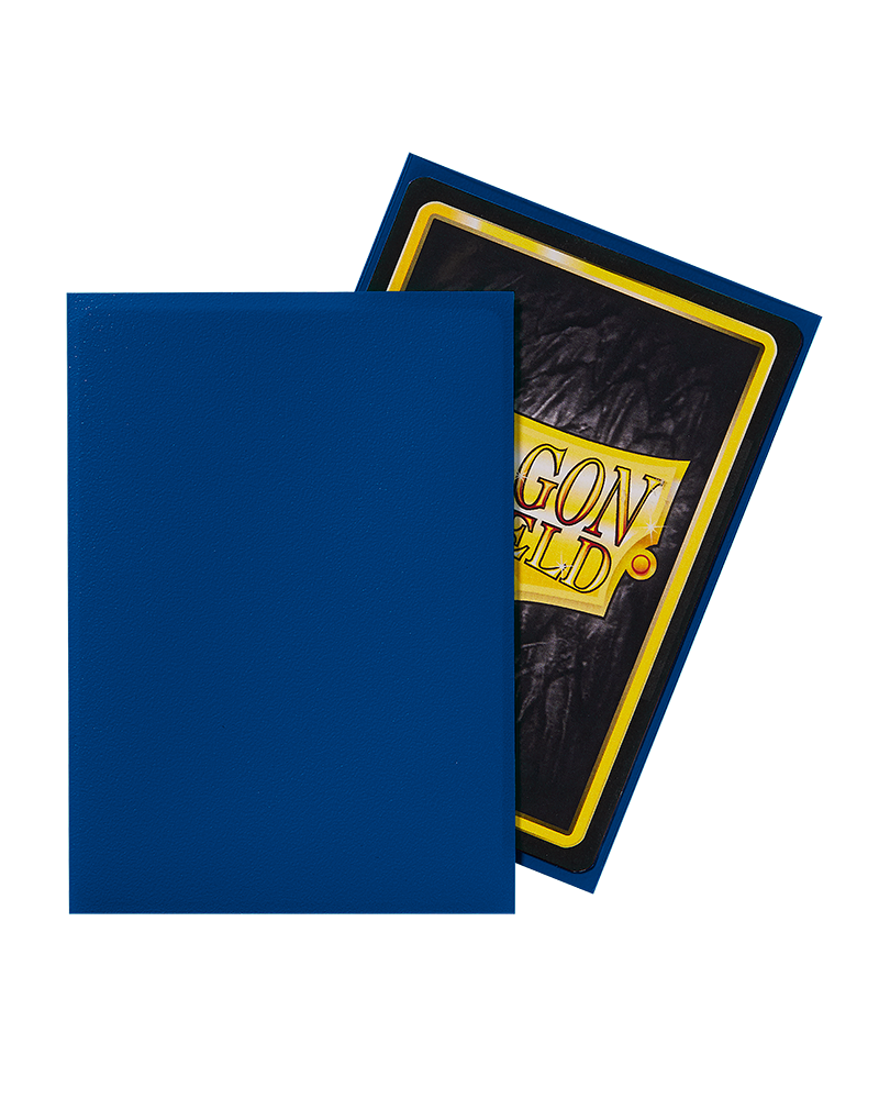 Dragon Shield Standard Sleeves - Matte Blue (100 Sleeves)