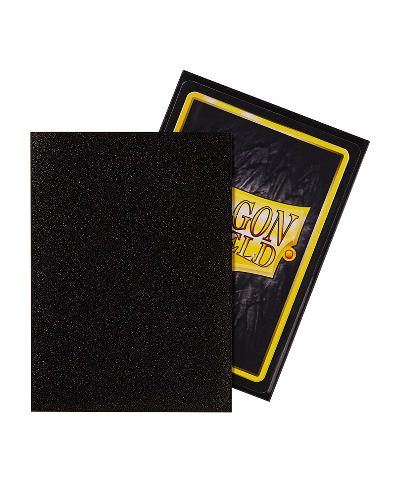 Dragon Shield - Standard Sleeves - 100 Matte Jet Sleeves