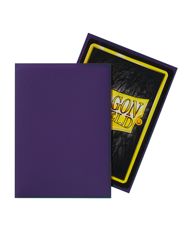 Dragon Shield Standard Sleeves - Matte Purple (100 Sleeves)