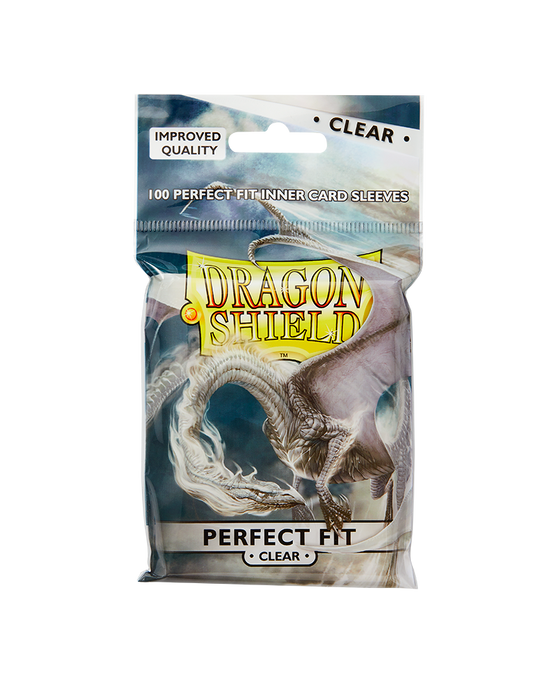 Dragon Shield - Toploading Perfect Fit Inner Sleeves - 100 Clear Sleeves