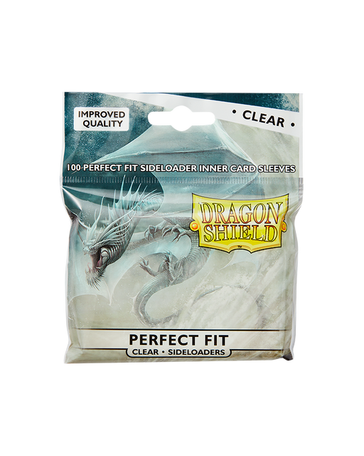 Dragon Shield Sideloading Perfect Fit Sleeves - Clear (100 Sleeves)