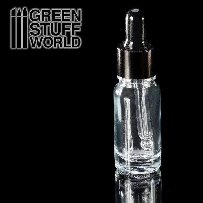 Empty Glass Jar With Pipette - 10ml