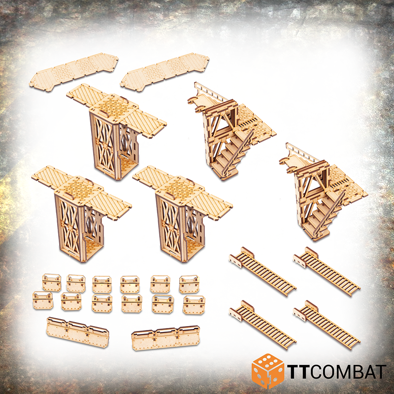 TTCombat - SECTOR 1 - WALKWAYS, 28MM