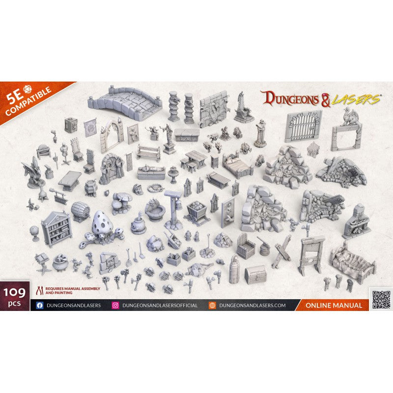 Dungeons & Lasers - Fantasy Props Pack