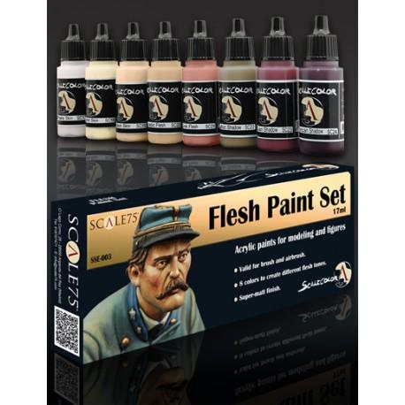 Scale75 - Flesh Paint Set SSE-003