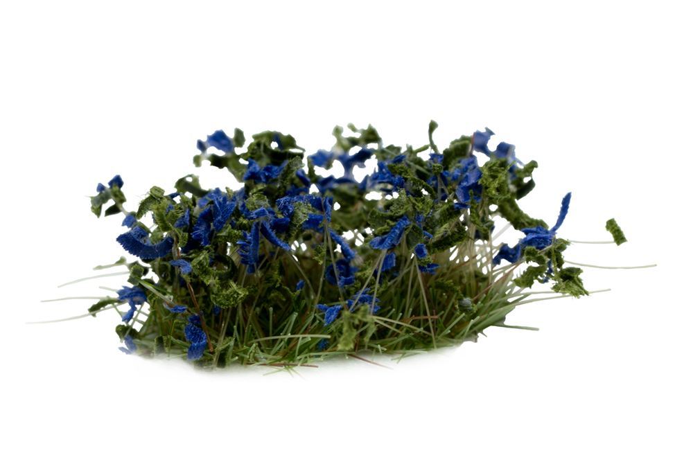 GamersGrass Static Grass Tufts - Blue Flowers Wild