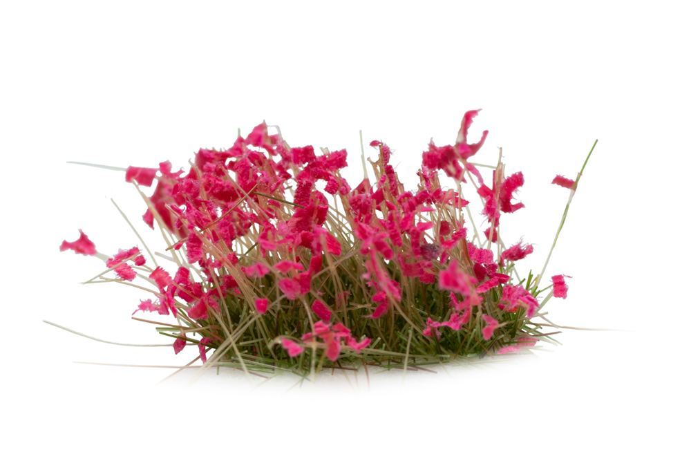 GamersGrass Static Grass Tufts - Pink Flowers Wild