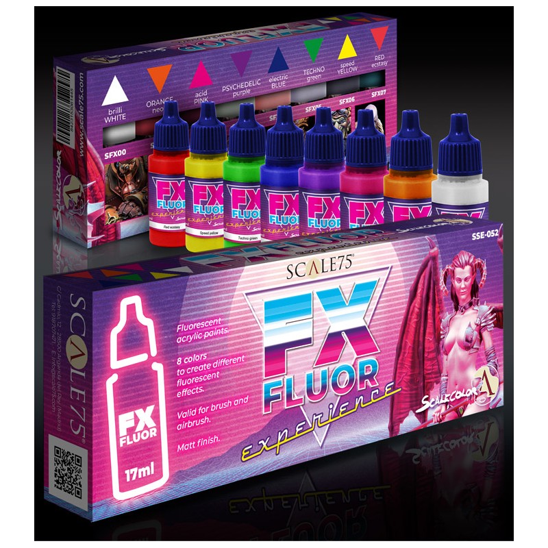 Scale75 - FX Fluor Experience Paint Set SSE-052