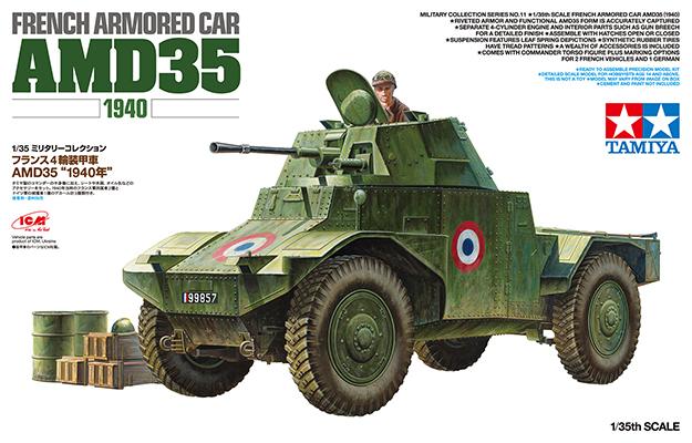 AMD35 1940 French Armoured Car