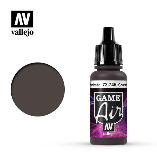 Vallejo Game Air: Charred Brown - 17ml