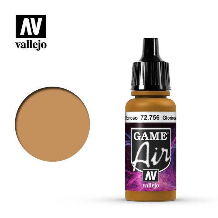 Vallejo Game Air: Glorious Gold - 17ml