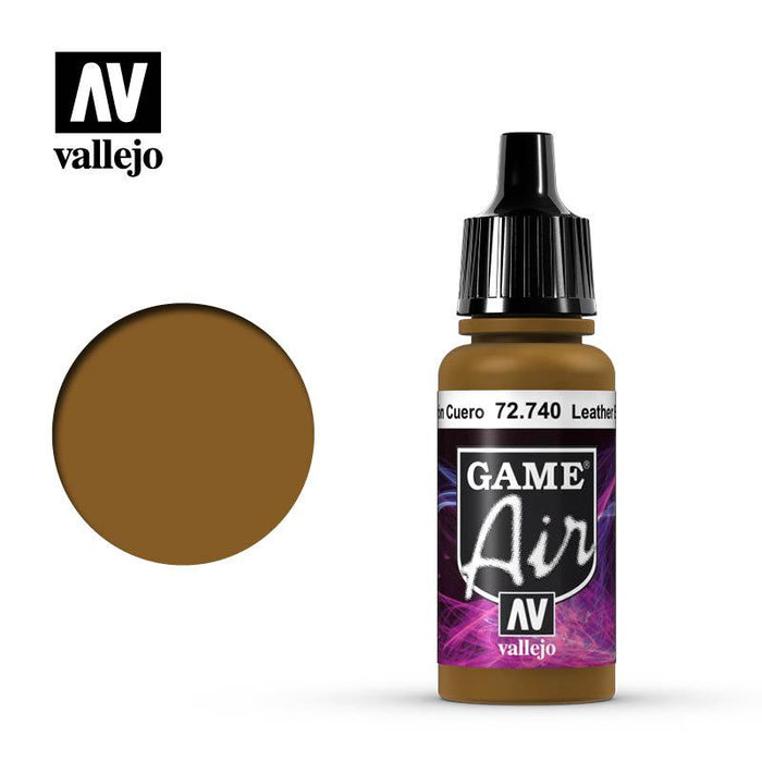 Vallejo Game Air: Leather Brown - 17ml