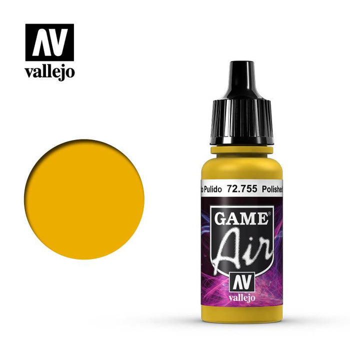 Vallejo Game Air: Polished Gold - 17ml