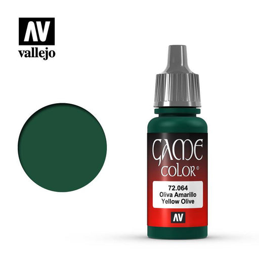 Vallejo Game Color Yellow Olive - 17ml