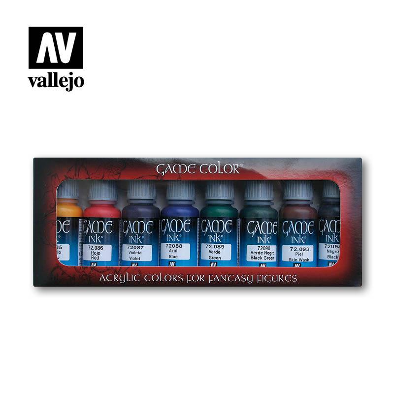 Vallejo Game Color Set -  Inks (8)