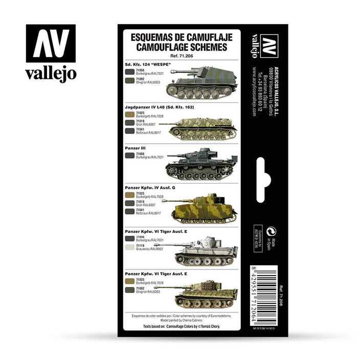 Vallejo: AFV Painting System - German Colours 1940-1945