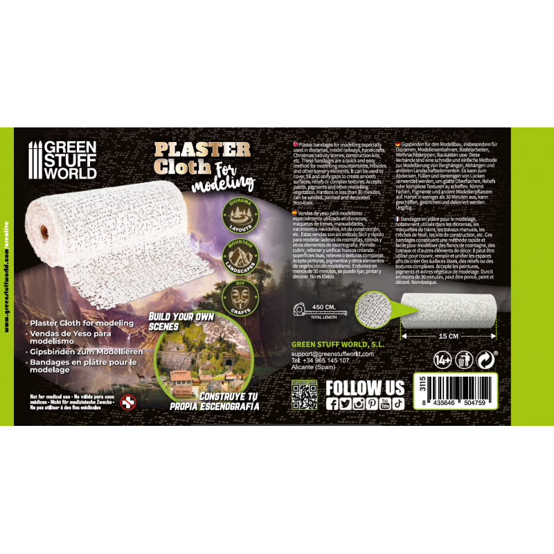 Hobby Plaster Cloth