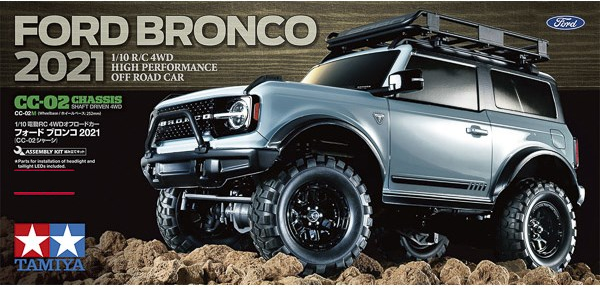 Tamiya RC Ford Bronco 2021 (CC-02)