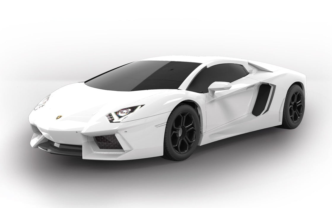 QUICKBUILD Lamborghini Aventador white