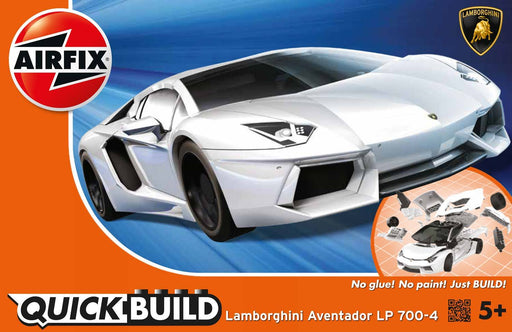QUICKBUILD Lamborghini Aventador white