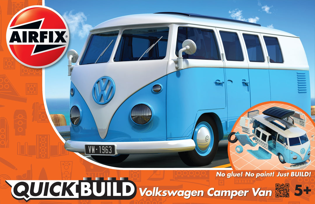QUICKBUILD VW Camper Van blue