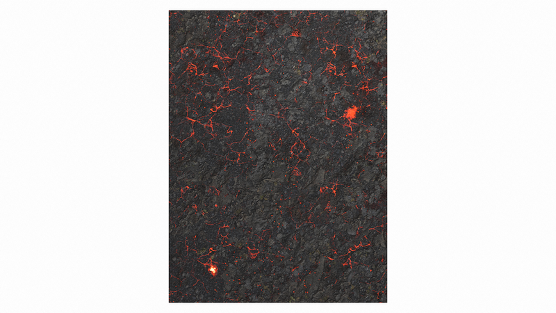 Double sided G-Mat: Hell on Earth and Swamp - 22"x30"