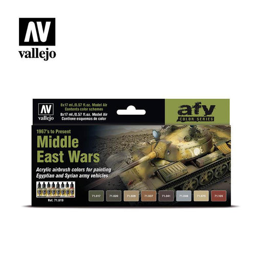 Vallejo: AFV Painting System - Middle East Wars (1967’s to Present)