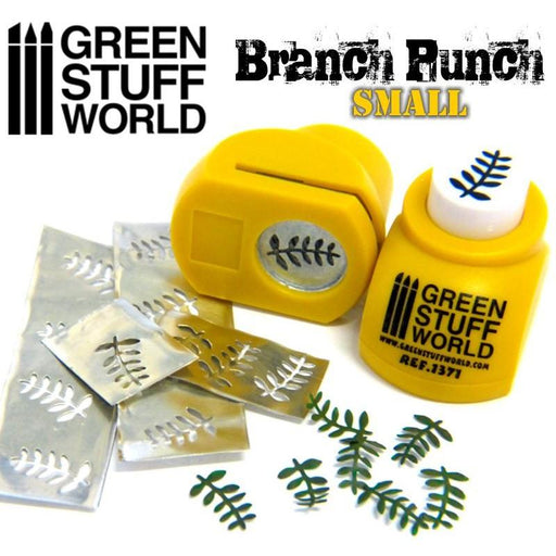 Green Stuff World: Miniature Leaf Punch - YELLOW