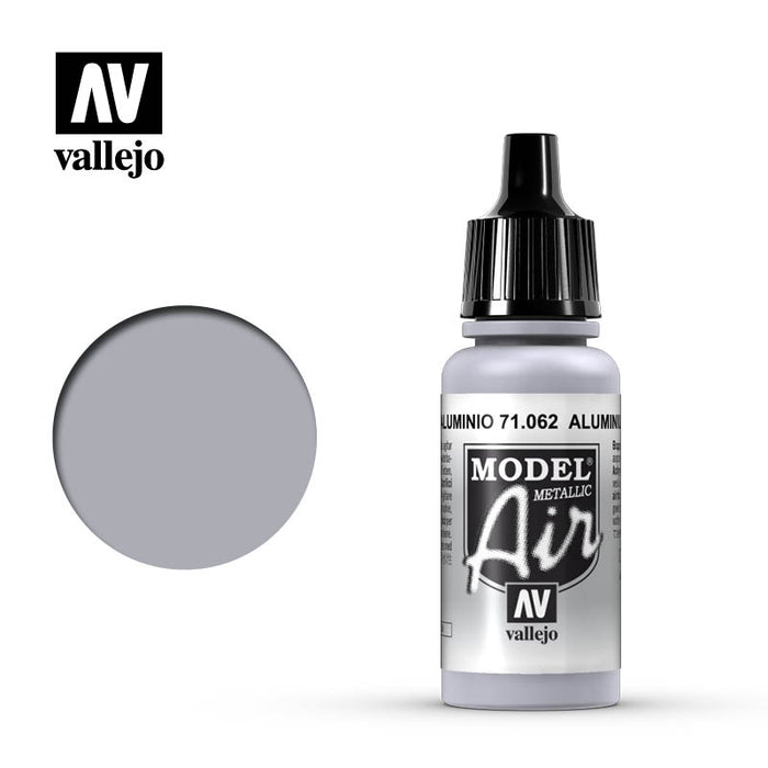 Vallejo Model Air: Aluminum (Metallic) - 17ml