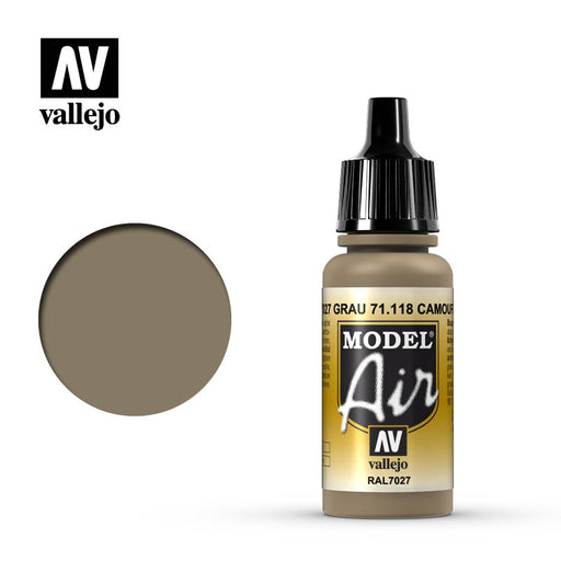 Vallejo Model Air: Camouflage Grey - 17ml