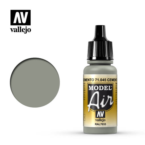 Vallejo Model Air: Cement Grey - 17ml
