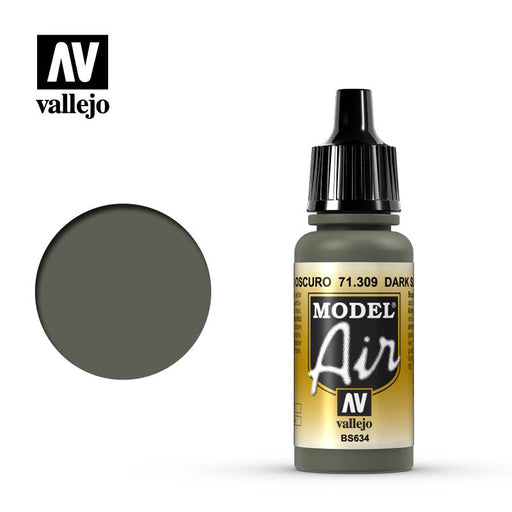 Vallejo Model Air: Dark Slate Grey - 17ml