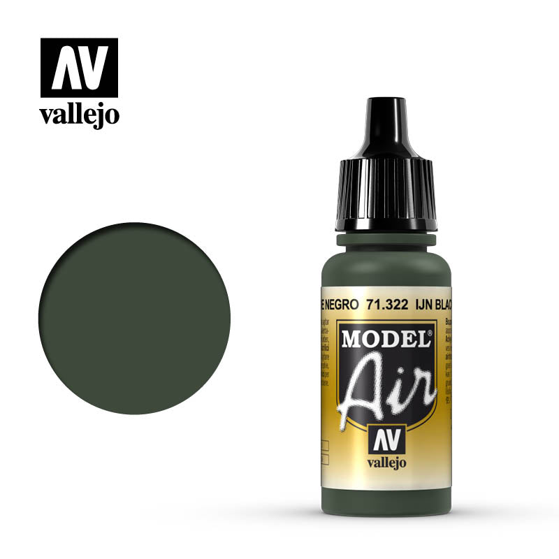 Vallejo Model Air: IJN Black Green - 17ml